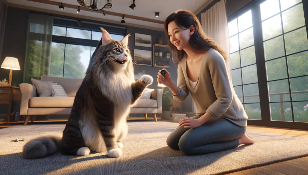imagem do artigo para adestramento para gatos